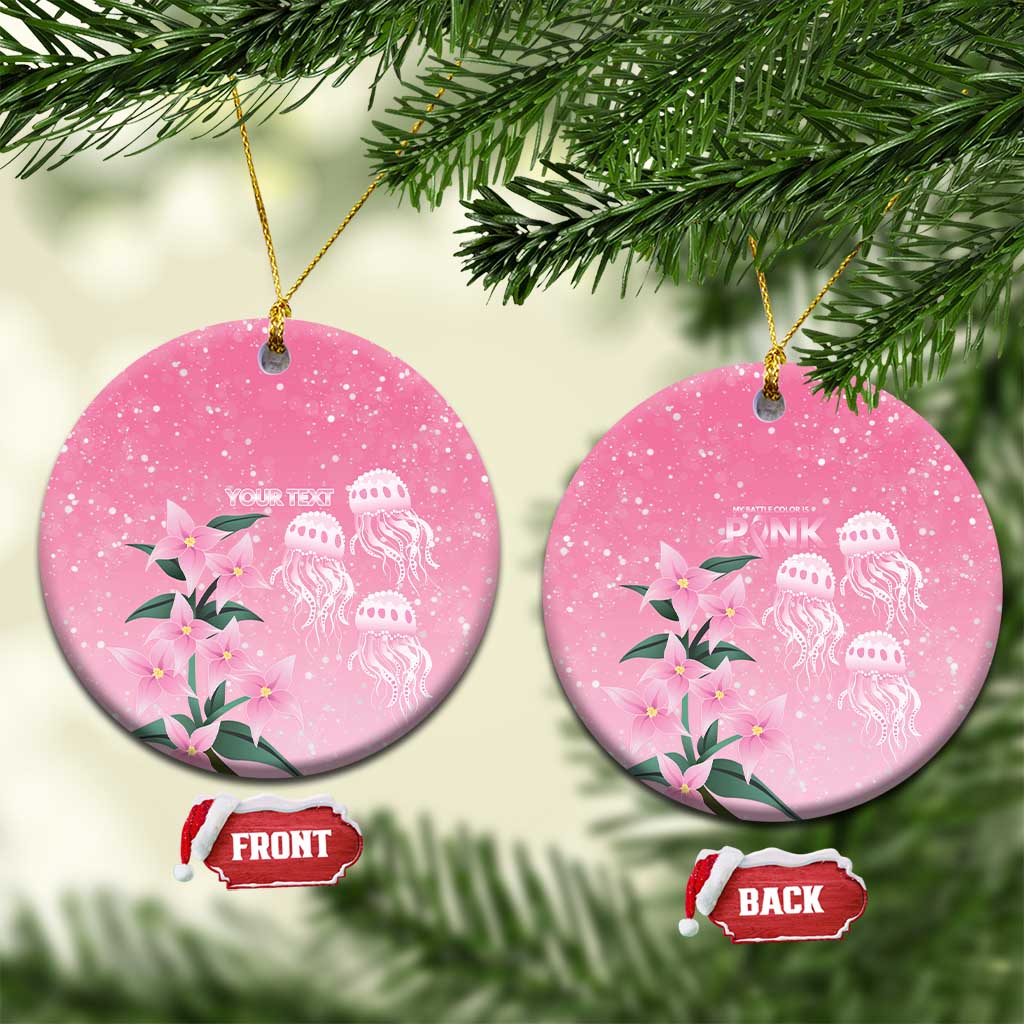 Personalised Pink Boronia of Hope Ceramic Ornament Australia’s Fight Against Breast Cancer - Aussie Hoodie