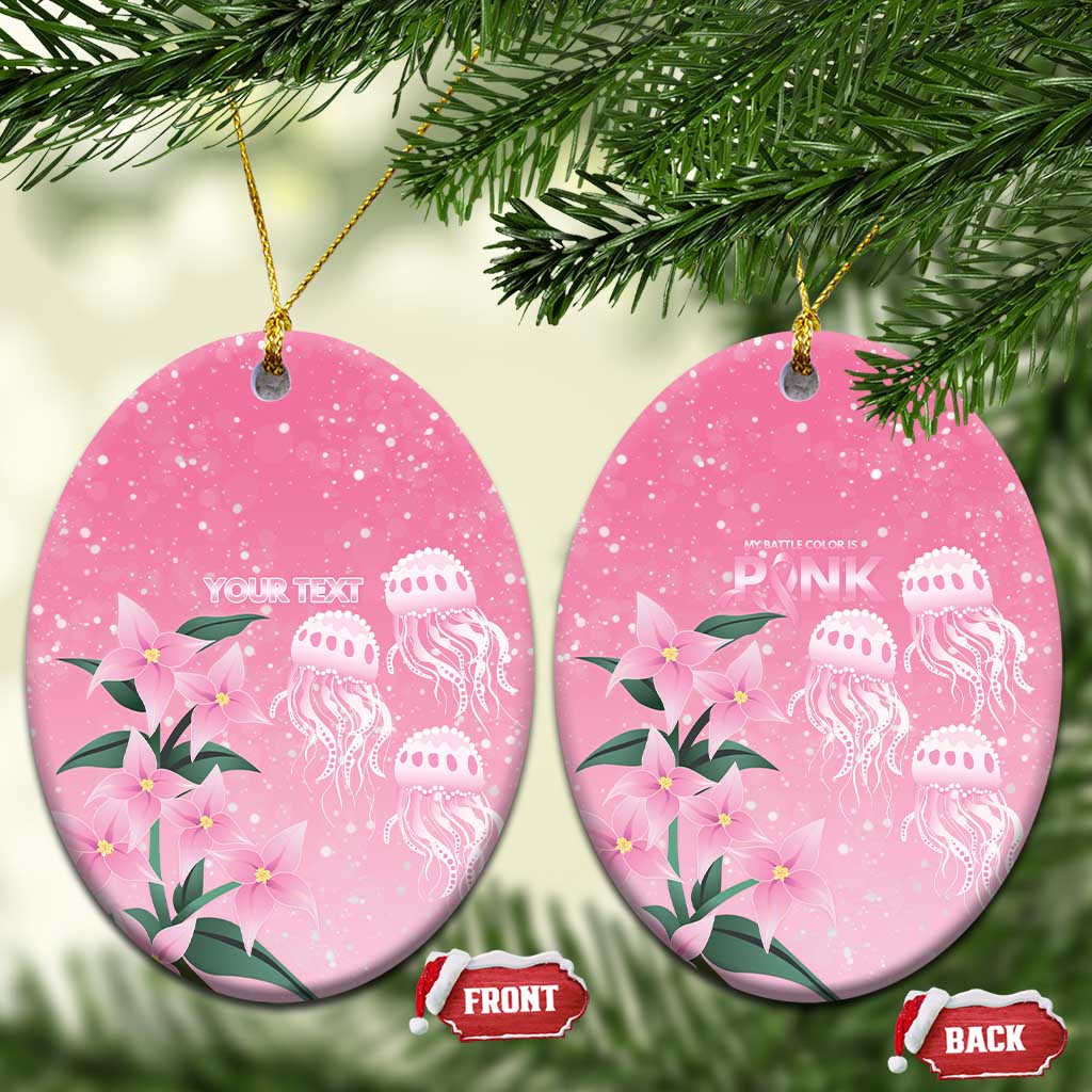 Personalised Pink Boronia of Hope Ceramic Ornament Australia’s Fight Against Breast Cancer - Aussie Hoodie