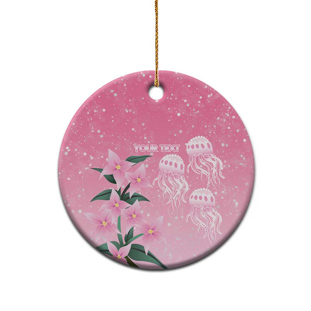Personalised Pink Boronia of Hope Ceramic Ornament Australia’s Fight Against Breast Cancer - Aussie Hoodie