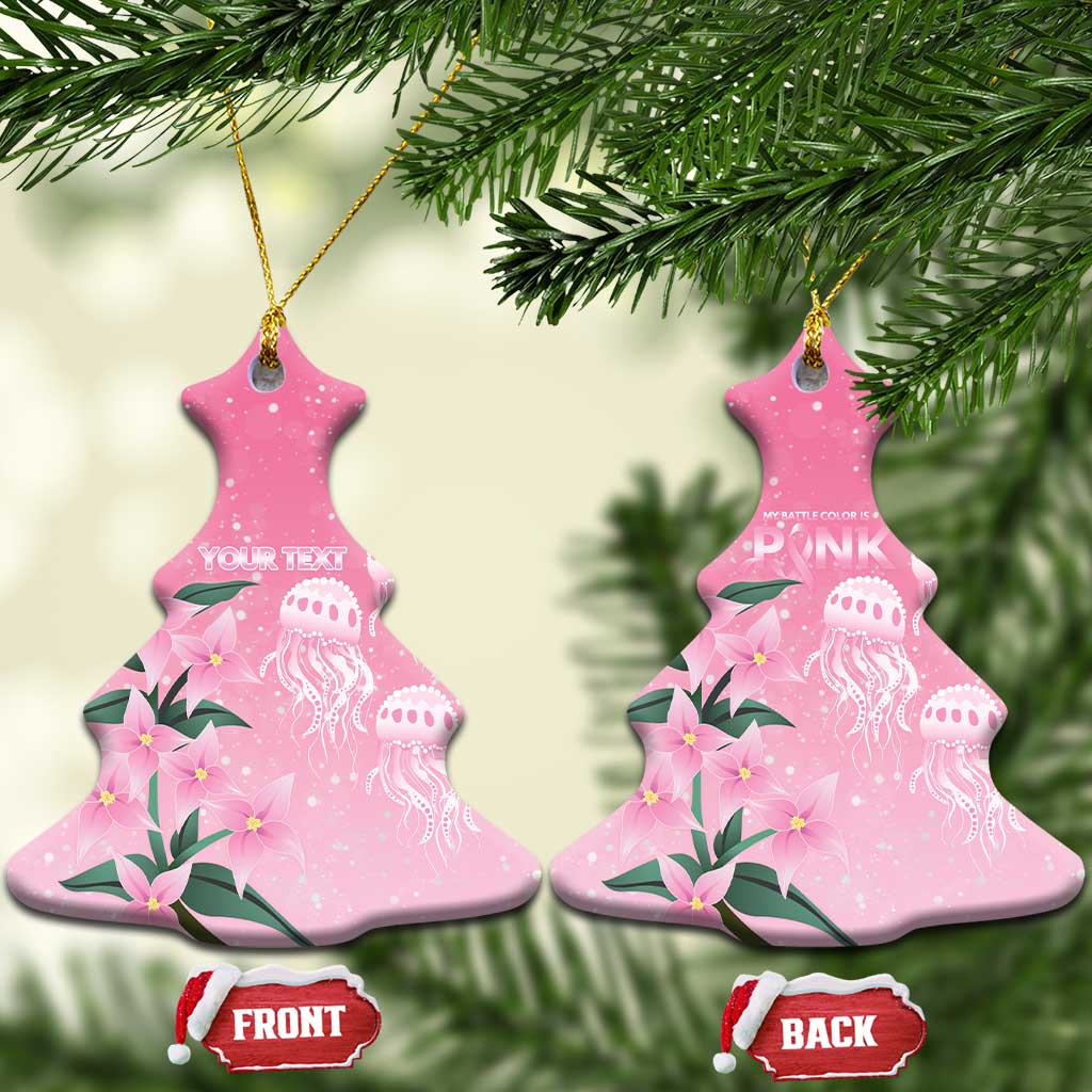 Personalised Pink Boronia of Hope Ceramic Ornament Australia’s Fight Against Breast Cancer - Aussie Hoodie