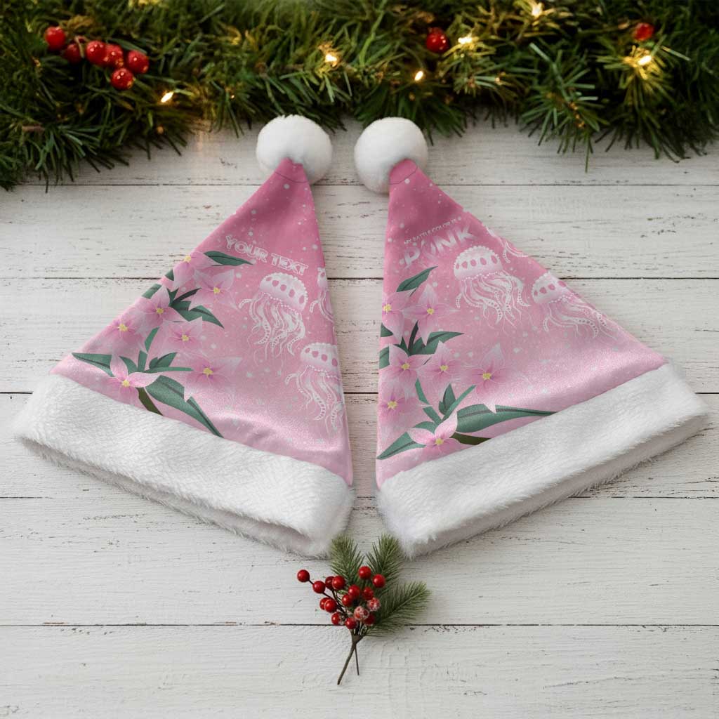 Personalised Pink Boronia of Hope Christmas Santa Hat Australia’s Fight Against Breast Cancer - Aussie Hoodie