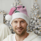 Personalised Pink Boronia of Hope Christmas Santa Hat Australia’s Fight Against Breast Cancer - Aussie Hoodie