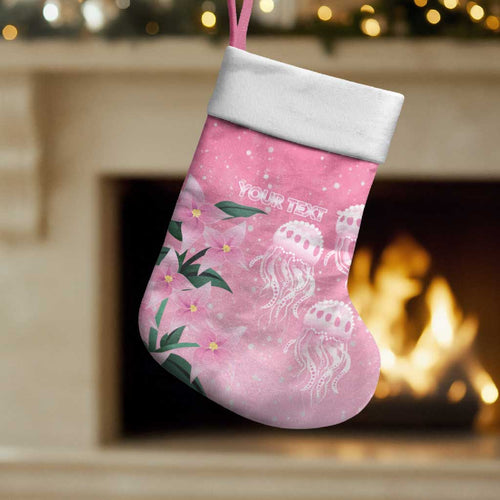 Personalised Pink Boronia of Hope Christmas Stocking Australia’s Fight Against Breast Cancer - Aussie Hoodie
