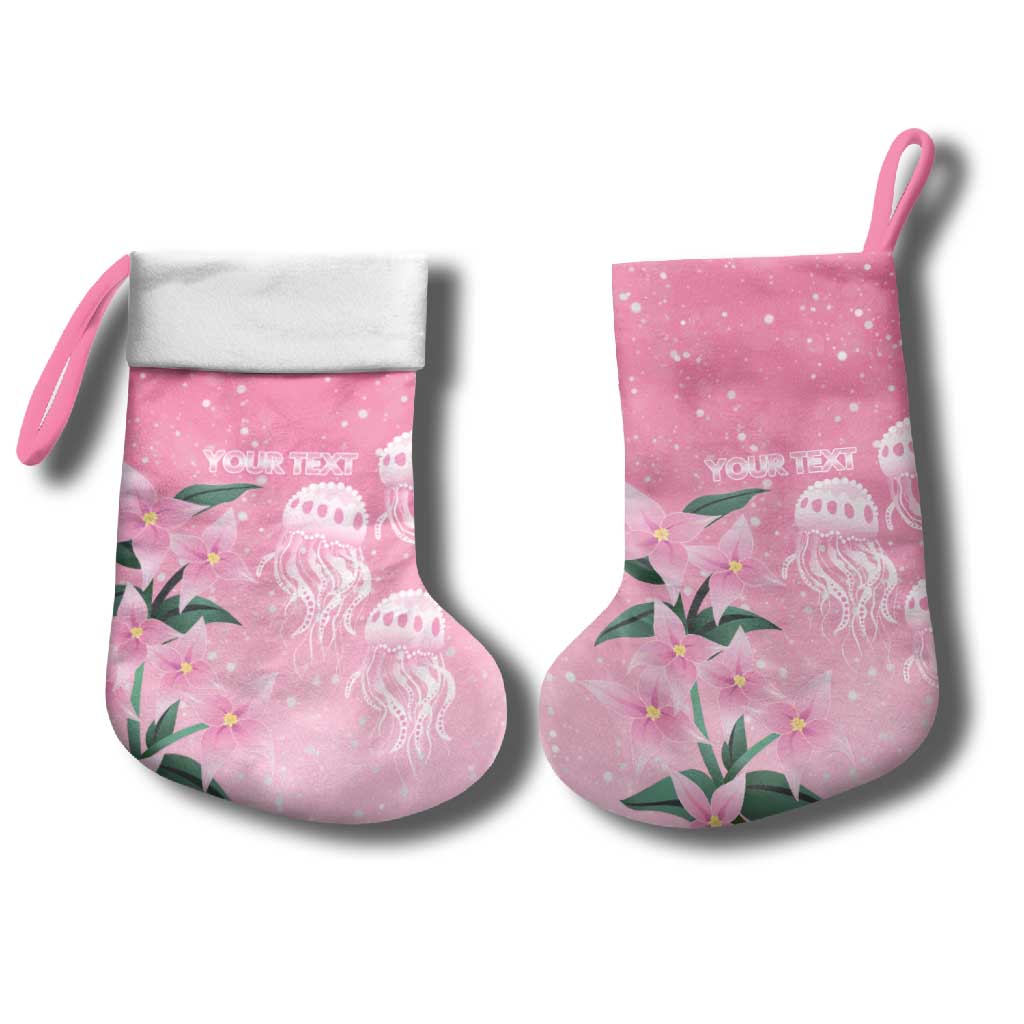 Personalised Pink Boronia of Hope Christmas Stocking Australia’s Fight Against Breast Cancer - Aussie Hoodie