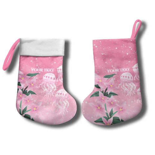 Personalised Pink Boronia of Hope Christmas Stocking Australia’s Fight Against Breast Cancer - Aussie Hoodie