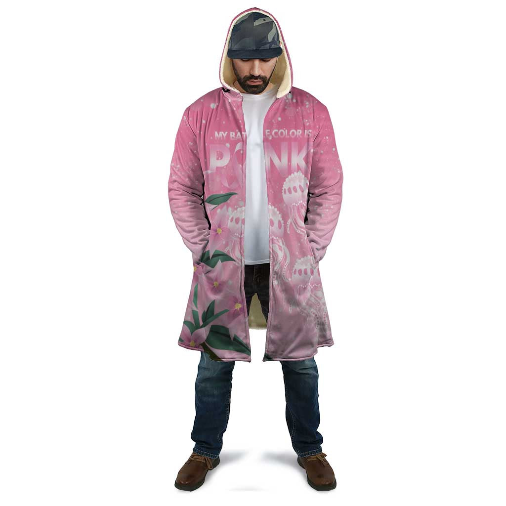 Personalised Pink Boronia of Hope Cloak Australia’s Fight Against Breast Cancer - Aussie Hoodie