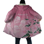 Personalised Pink Boronia of Hope Cloak Australia’s Fight Against Breast Cancer - Aussie Hoodie