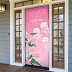 Personalised Pink Boronia of Hope Door Cover Australia’s Fight Against Breast Cancer - Aussie Hoodie