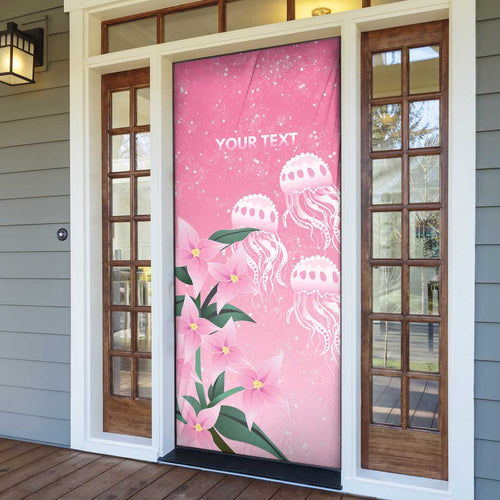 Personalised Pink Boronia of Hope Door Cover Australia’s Fight Against Breast Cancer - Aussie Hoodie