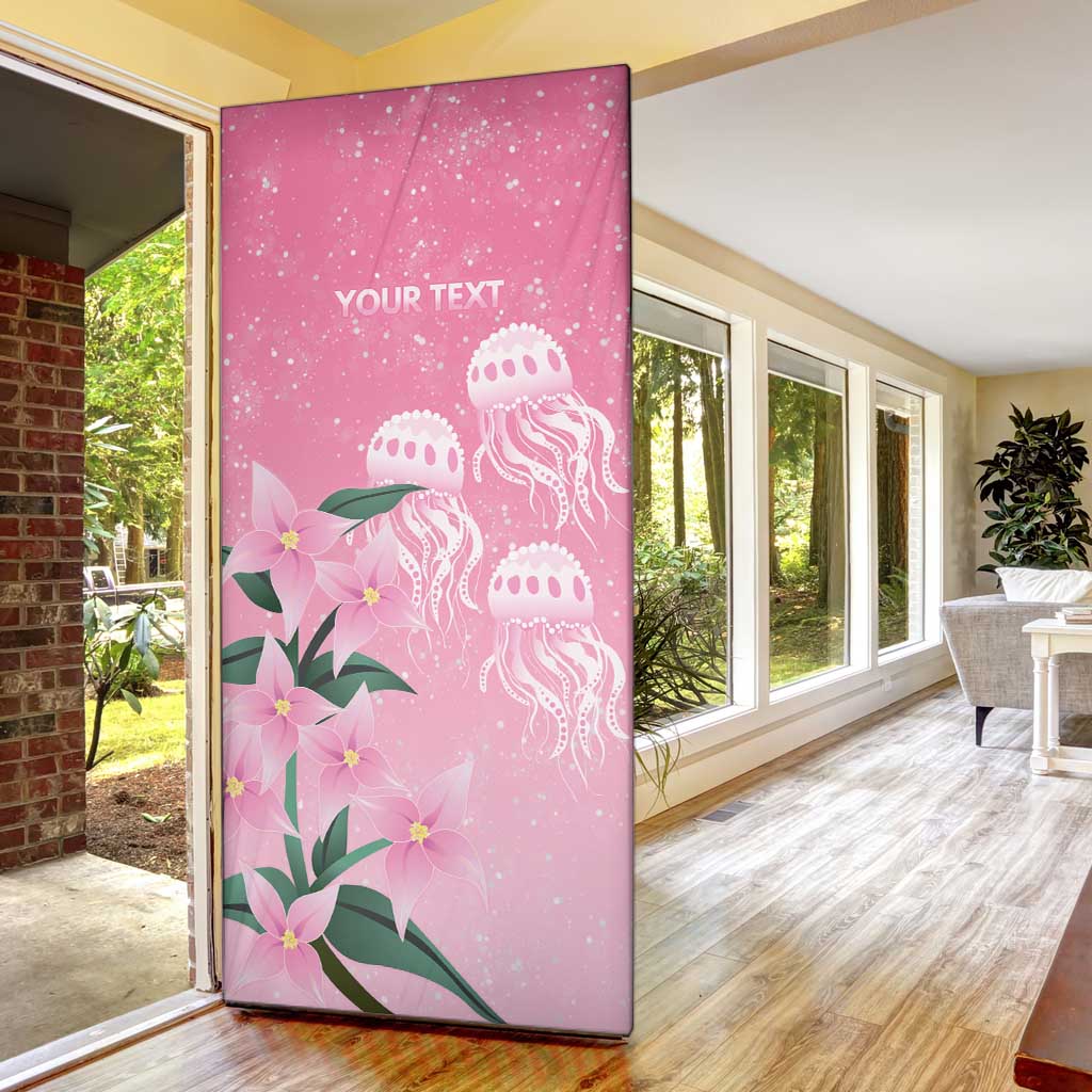 Personalised Pink Boronia of Hope Door Cover Australia’s Fight Against Breast Cancer - Aussie Hoodie