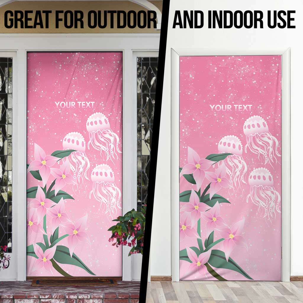 Personalised Pink Boronia of Hope Door Cover Australia’s Fight Against Breast Cancer - Aussie Hoodie