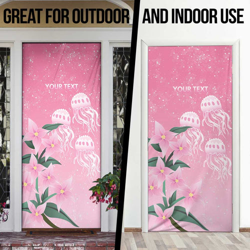 Personalised Pink Boronia of Hope Door Cover Australia’s Fight Against Breast Cancer - Aussie Hoodie