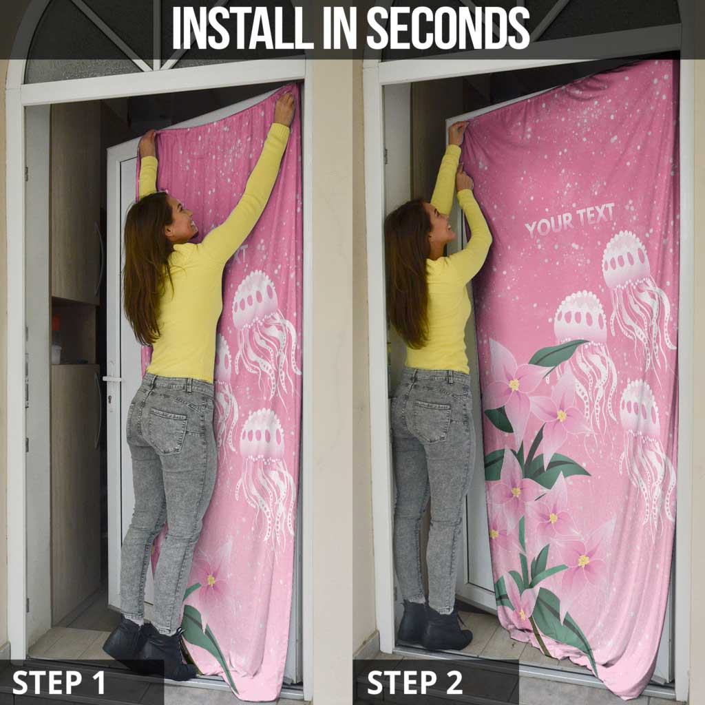 Personalised Pink Boronia of Hope Door Cover Australia’s Fight Against Breast Cancer - Aussie Hoodie