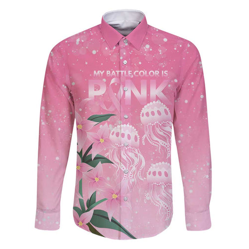 Personalised Pink Boronia of Hope Family Matching Long Sleeve Bodycon Dress and Hawaiian Shirt Australia’s Fight Against Breast Cancer - Aussie Hoodie