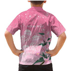 Personalised Pink Boronia of Hope Family Matching Mermaid Dress and Hawaiian Shirt Australia’s Fight Against Breast Cancer - Aussie Hoodie