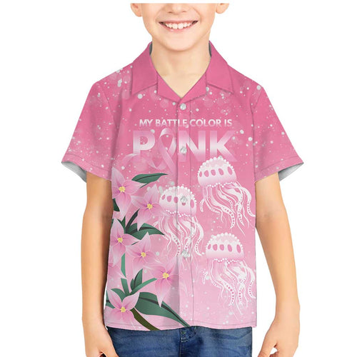 Personalised Pink Boronia of Hope Family Matching Mermaid Dress and Hawaiian Shirt Australia’s Fight Against Breast Cancer - Aussie Hoodie