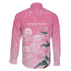 Personalised Pink Boronia of Hope Family Matching Short Sleeve Bodycon Dress and Hawaiian Shirt Australia’s Fight Against Breast Cancer - Aussie Hoodie