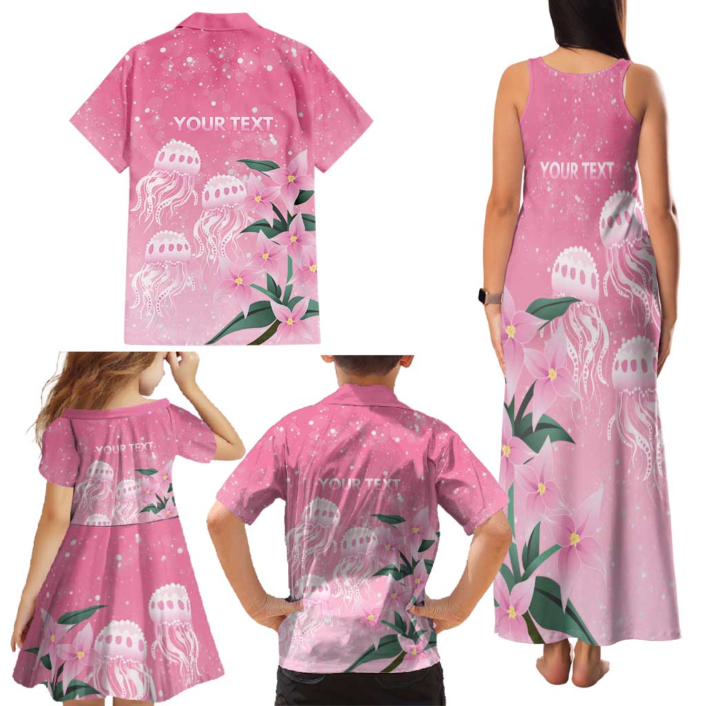 Personalised Pink Boronia of Hope Family Matching Tank Maxi Dress and Hawaiian Shirt Australia’s Fight Against Breast Cancer - Aussie Hoodie