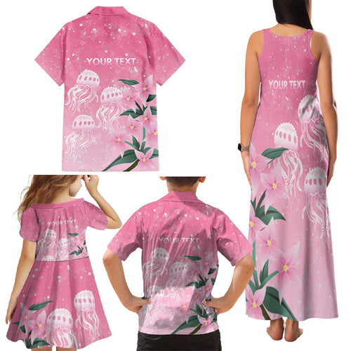 Personalised Pink Boronia of Hope Family Matching Tank Maxi Dress and Hawaiian Shirt Australia’s Fight Against Breast Cancer - Aussie Hoodie
