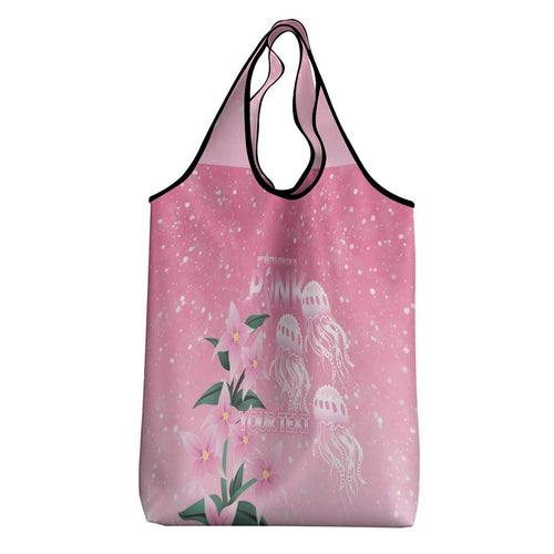 Personalised Pink Boronia of Hope Grocery Bag Australia’s Fight Against Breast Cancer - Aussie Hoodie
