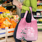 Personalised Pink Boronia of Hope Grocery Bag Australia’s Fight Against Breast Cancer - Aussie Hoodie