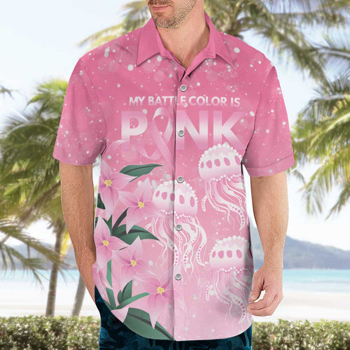 Personalised Pink Boronia of Hope Hawaiian Shirt Australia’s Fight Against Breast Cancer - Aussie Hoodie
