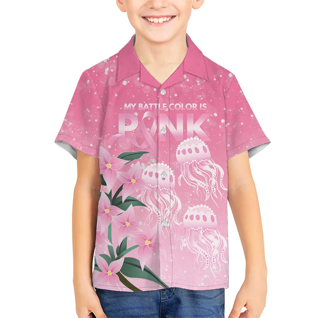 Personalised Pink Boronia of Hope Hawaiian Shirt Australia’s Fight Against Breast Cancer - Aussie Hoodie