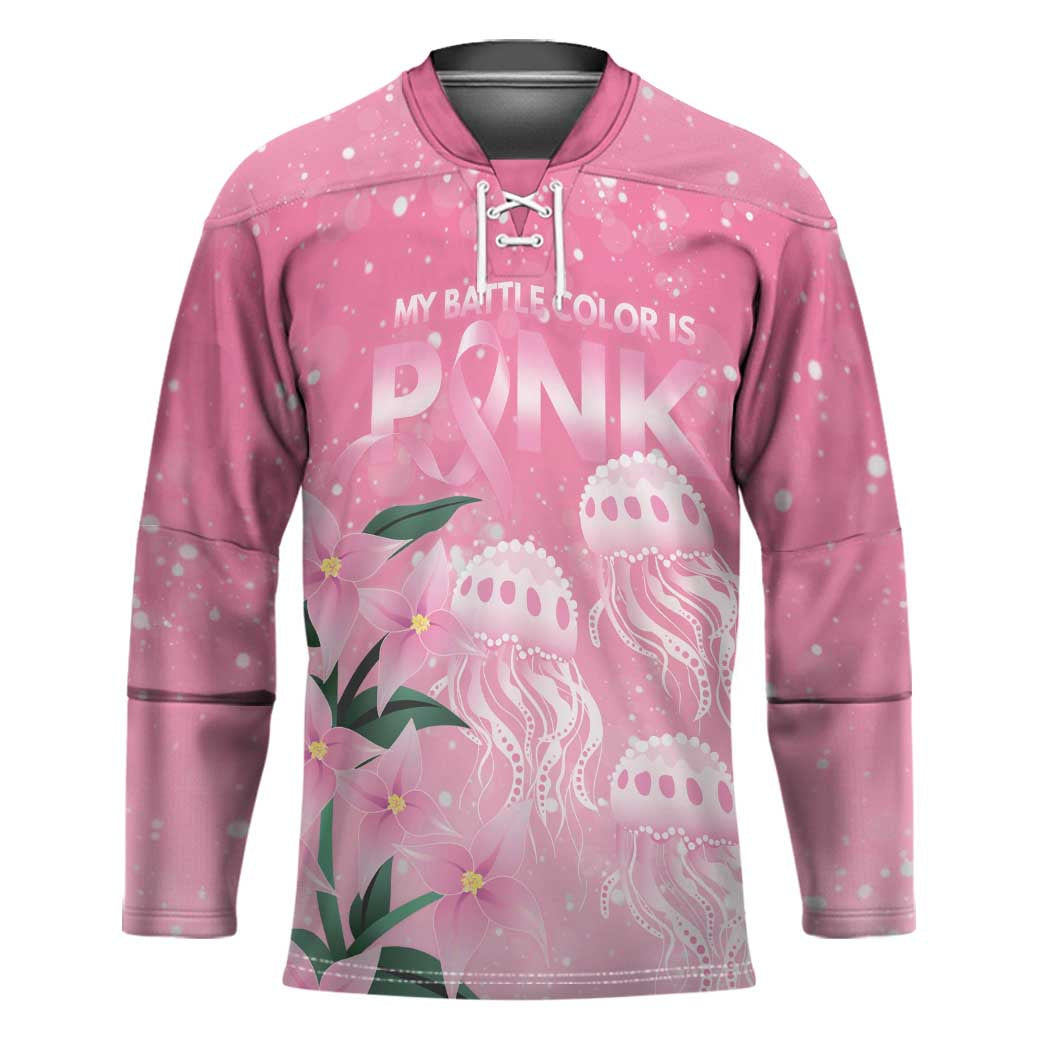 Personalised Pink Boronia of Hope Hockey Jersey Australia���s Fight Against Breast Cancer - Aussie Hoodie