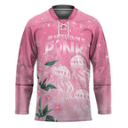 Personalised Pink Boronia of Hope Hockey Jersey Australia���s Fight Against Breast Cancer - Aussie Hoodie