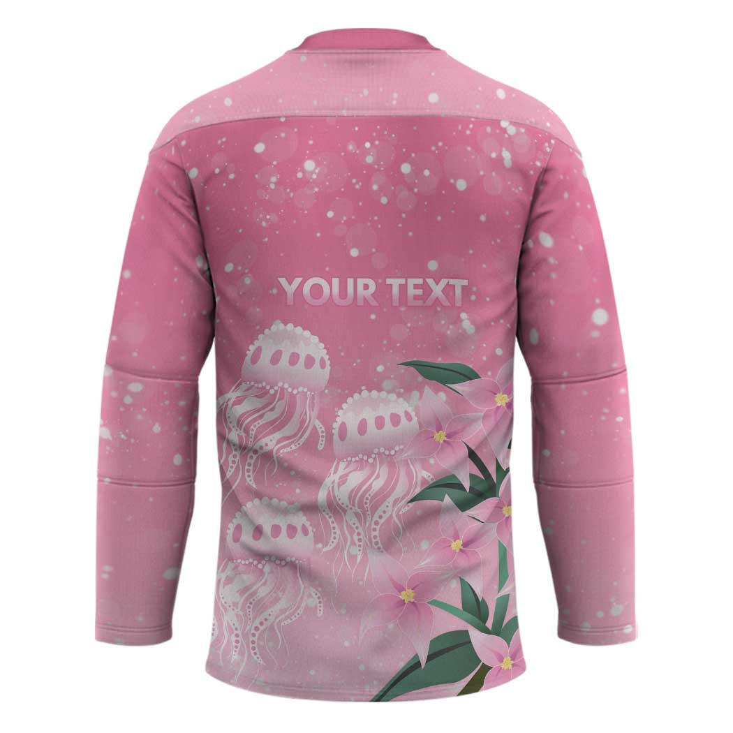 Personalised Pink Boronia of Hope Hockey Jersey Australia���s Fight Against Breast Cancer - Aussie Hoodie