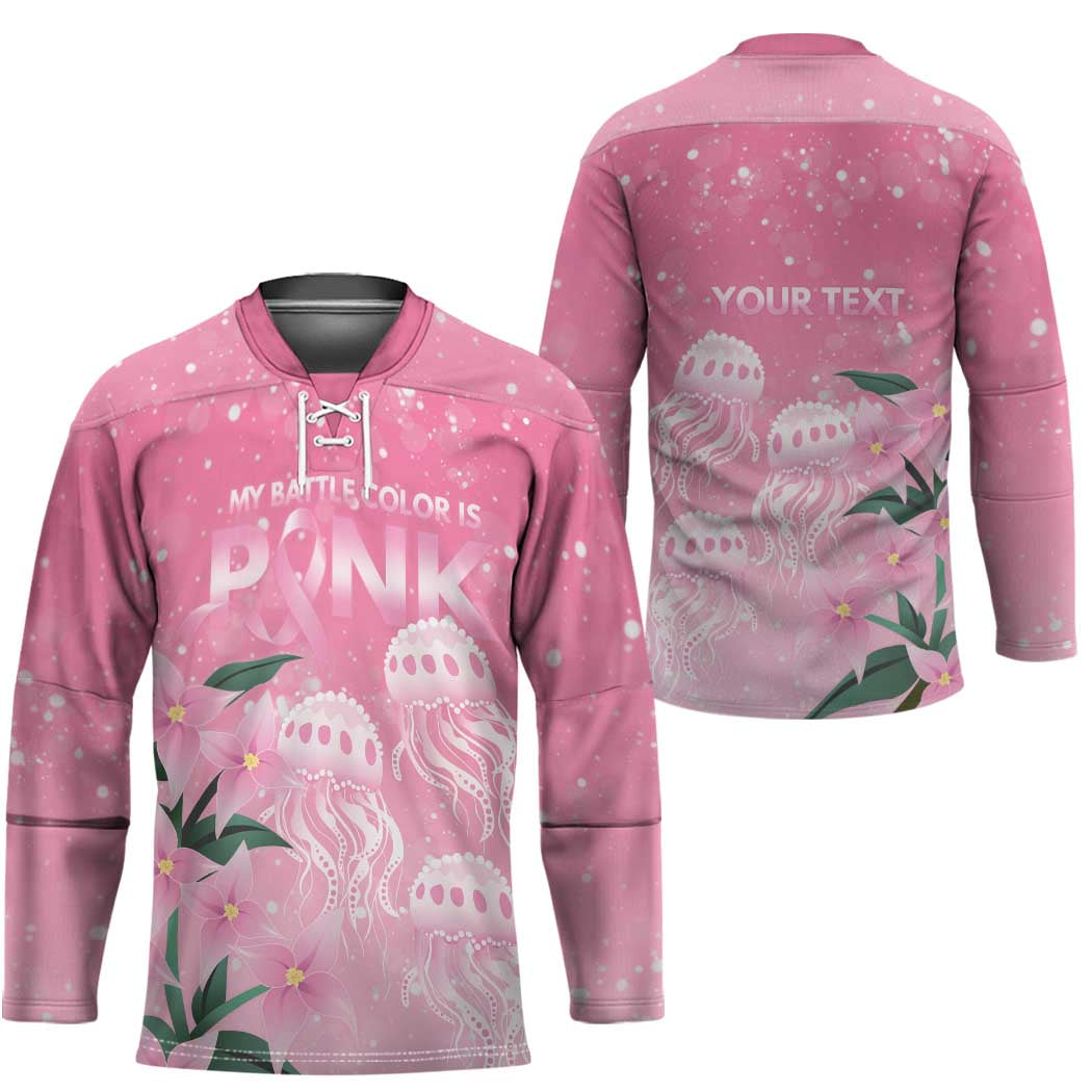 Personalised Pink Boronia of Hope Hockey Jersey Australia���s Fight Against Breast Cancer - Aussie Hoodie
