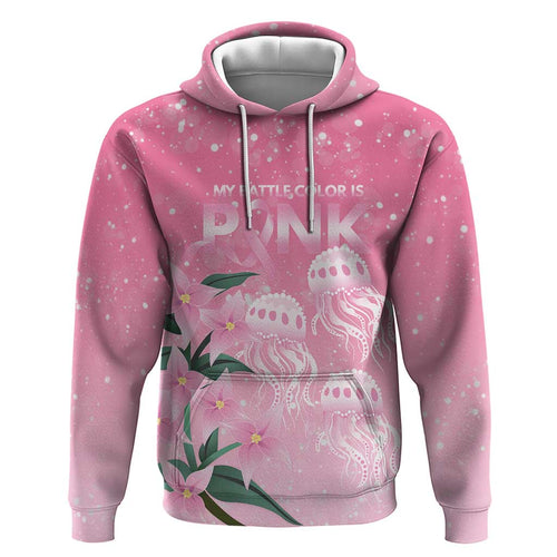 Personalised Pink Boronia of Hope Hoodie Australia’s Fight Against Breast Cancer - Aussie Hoodie