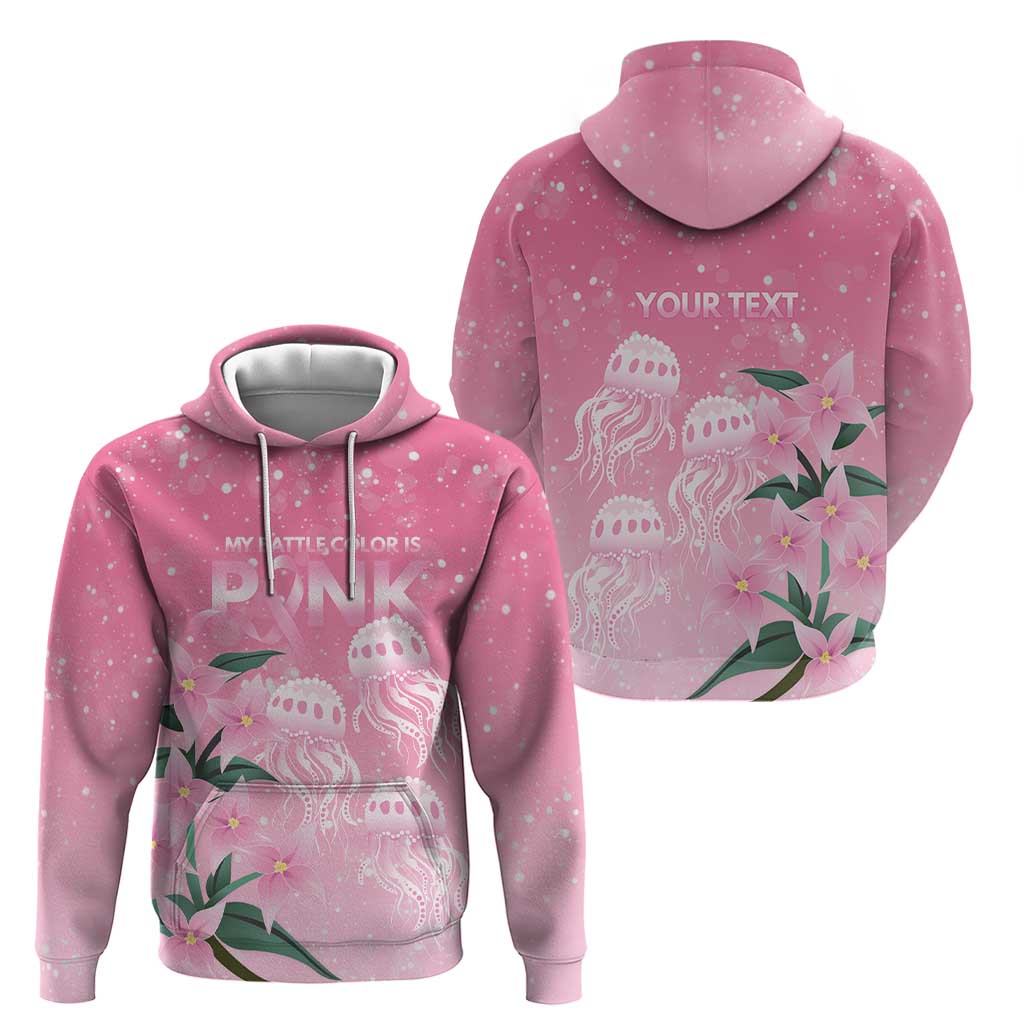 Personalised Pink Boronia of Hope Hoodie Australia’s Fight Against Breast Cancer - Aussie Hoodie
