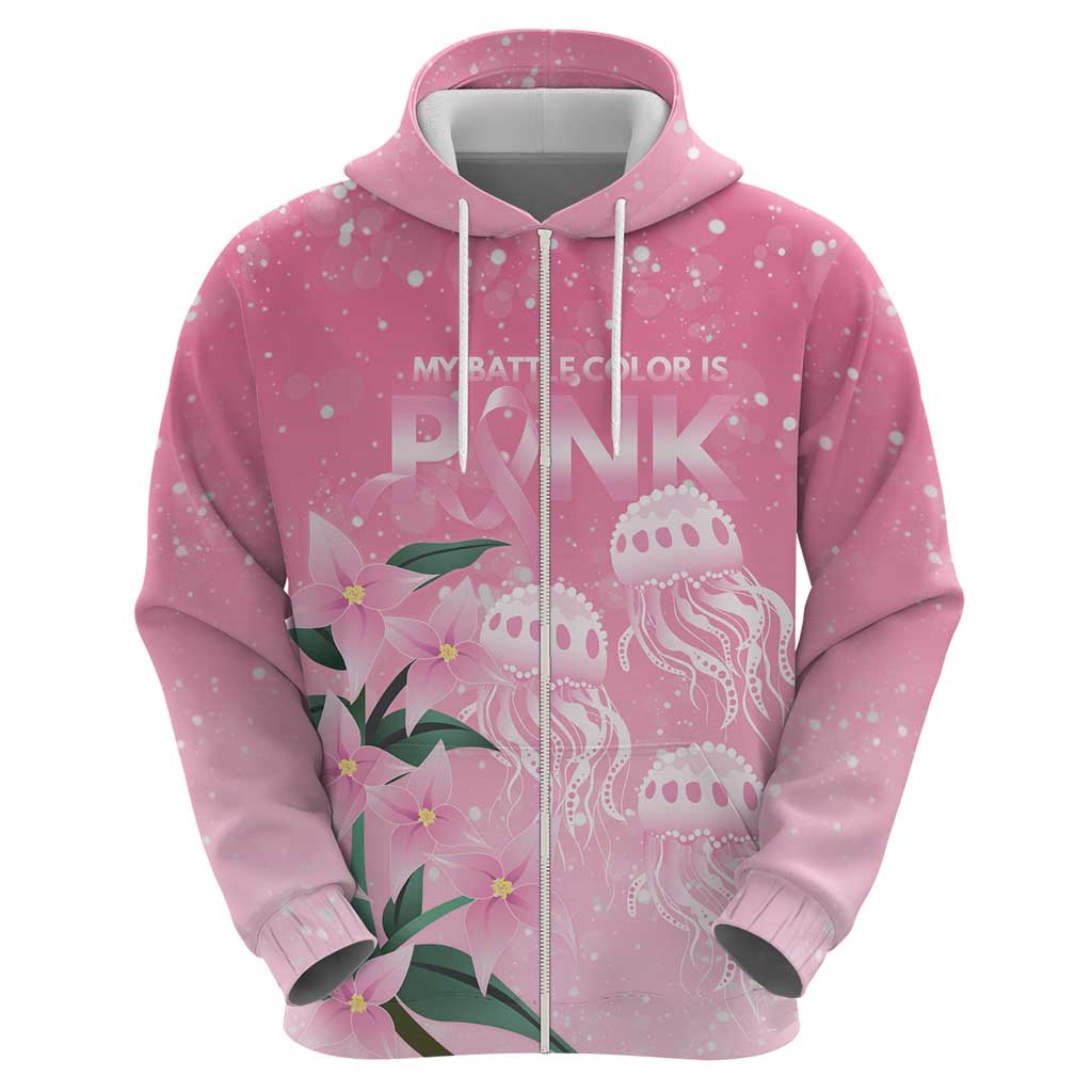 Personalised Pink Boronia of Hope Hoodie Australia’s Fight Against Breast Cancer - Aussie Hoodie
