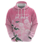 Personalised Pink Boronia of Hope Hoodie Australia’s Fight Against Breast Cancer - Aussie Hoodie