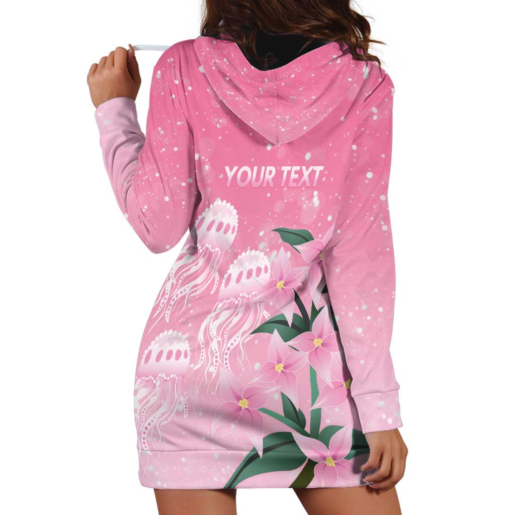 Personalised Pink Boronia of Hope Hoodie Dress Australia’s Fight Against Breast Cancer - Aussie Hoodie