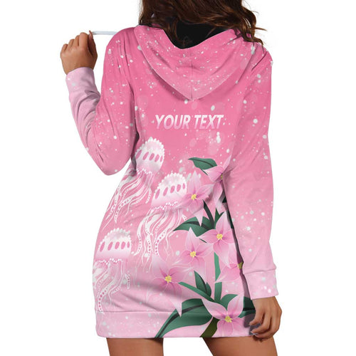 Personalised Pink Boronia of Hope Hoodie Dress Australia’s Fight Against Breast Cancer - Aussie Hoodie
