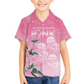 Personalised Pink Boronia of Hope Kid Hawaiian Shirt Australia’s Fight Against Breast Cancer - Aussie Hoodie