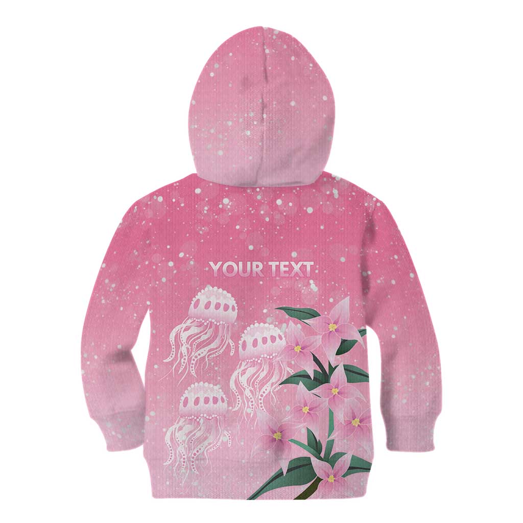 Personalised Pink Boronia of Hope Kid Hoodie Australia’s Fight Against Breast Cancer - Aussie Hoodie