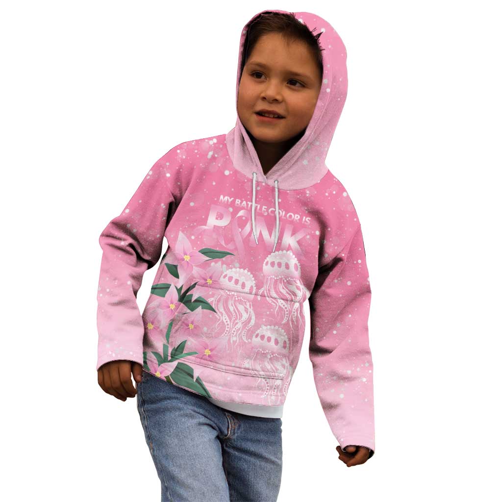 Personalised Pink Boronia of Hope Kid Hoodie Australia’s Fight Against Breast Cancer - Aussie Hoodie