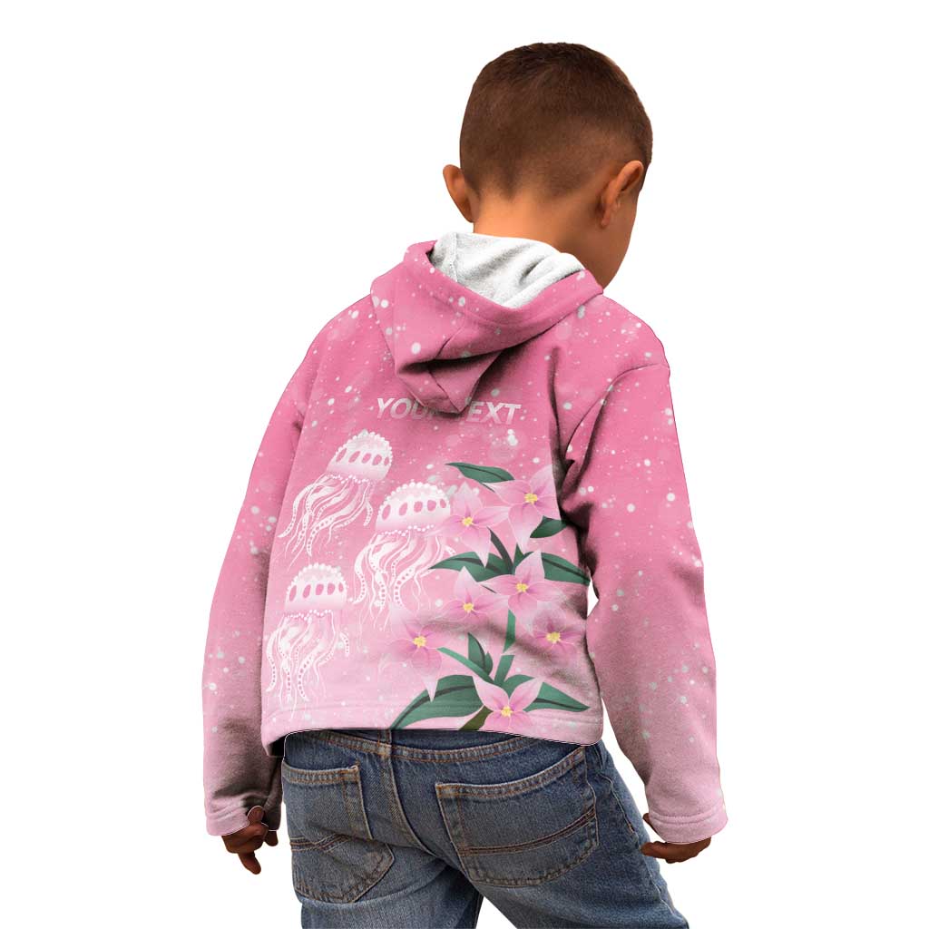 Personalised Pink Boronia of Hope Kid Hoodie Australia’s Fight Against Breast Cancer - Aussie Hoodie
