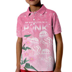 Personalised Pink Boronia of Hope Kid Polo Shirt Australia’s Fight Against Breast Cancer - Aussie Hoodie