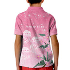 Personalised Pink Boronia of Hope Kid Polo Shirt Australia’s Fight Against Breast Cancer - Aussie Hoodie