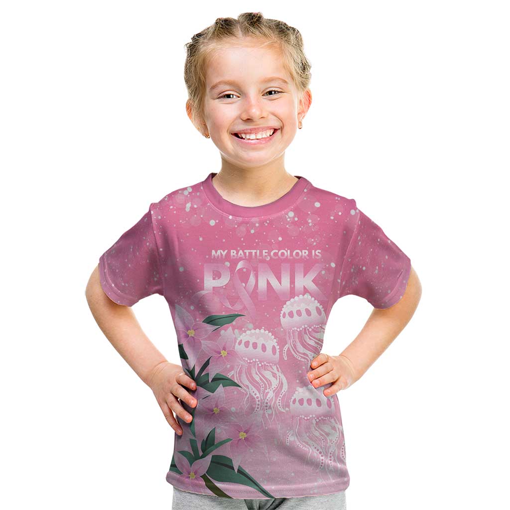 Personalised Pink Boronia of Hope Kid T Shirt Australia’s Fight Against Breast Cancer - Aussie Hoodie
