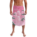 Personalised Pink Boronia of Hope Lavalava Australia’s Fight Against Breast Cancer - Aussie Hoodie