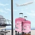 Personalised Pink Boronia of Hope Luggage Cover Australia’s Fight Against Breast Cancer - Aussie Hoodie