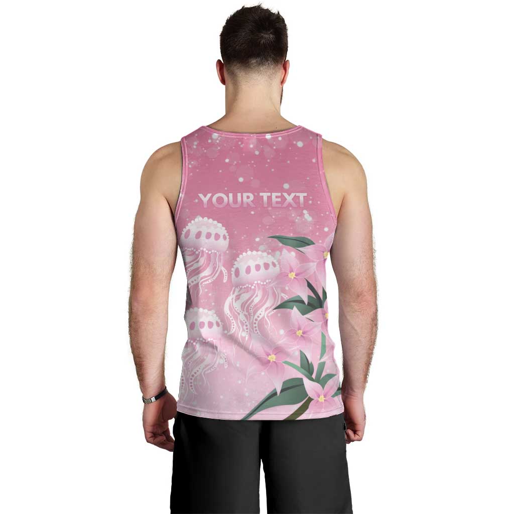 Personalised Pink Boronia of Hope Men Tank Top Australia’s Fight Against Breast Cancer - Aussie Hoodie