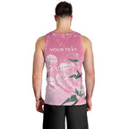 Personalised Pink Boronia of Hope Men Tank Top Australia’s Fight Against Breast Cancer - Aussie Hoodie
