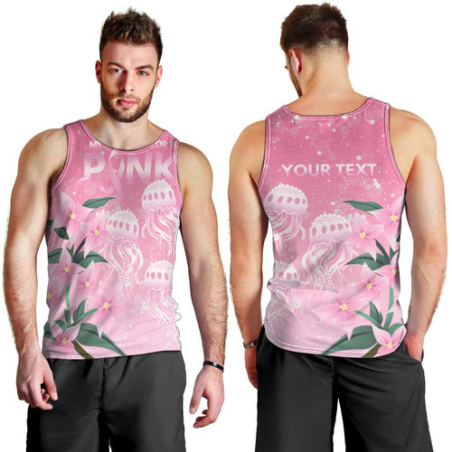 Personalised Pink Boronia of Hope Men Tank Top Australia’s Fight Against Breast Cancer - Aussie Hoodie