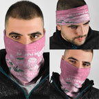 Personalised Pink Boronia of Hope Neck Gaiter Australia’s Fight Against Breast Cancer - Aussie Hoodie